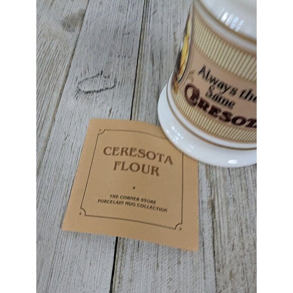 The Corner Store Porcelain Mug Collection Ceresota Flour Franklin - Picture 2 of 6